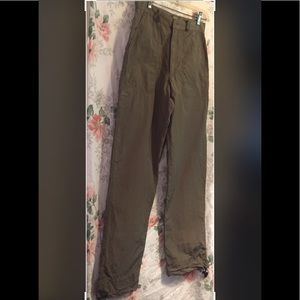 Vintage/Retro America Windbreaker-like Pinstripe Slacks